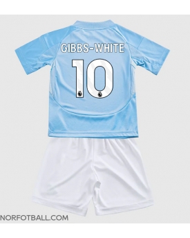 Billige Fotballdrakt Nottingham Forest Morgan Gibbs-White #10 Replika Tredjedraktsett Barn 2024-25 Kortermet (med bukser)